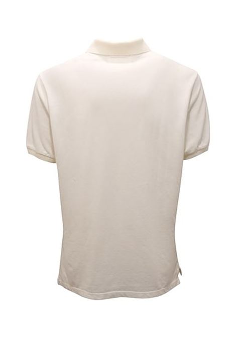 polo logo uomo bianca C.P. COMPANY | 18CMPL065A-005263W103